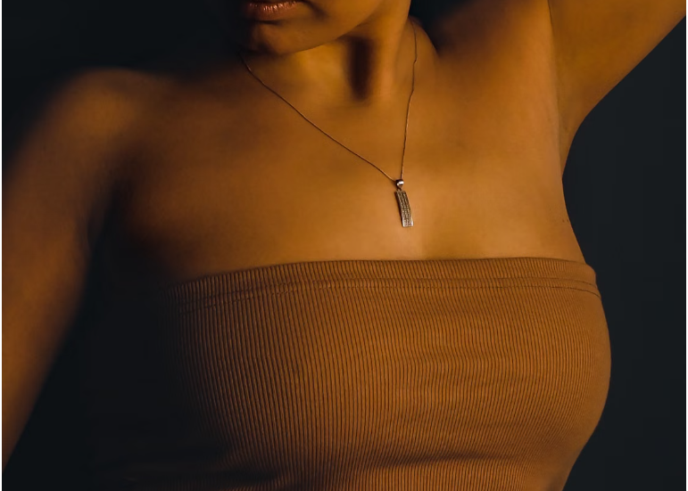 Warm low light across skin